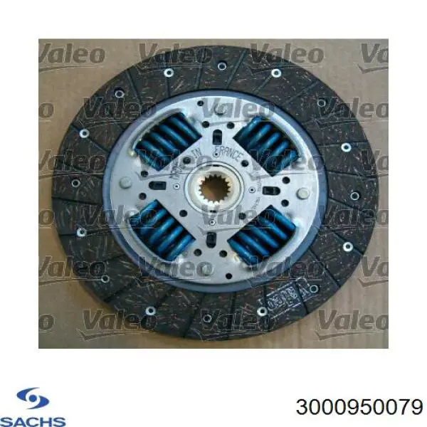 Комплект сцепления (3 части) Sachs 3000950079 цена, от 198.79 USD