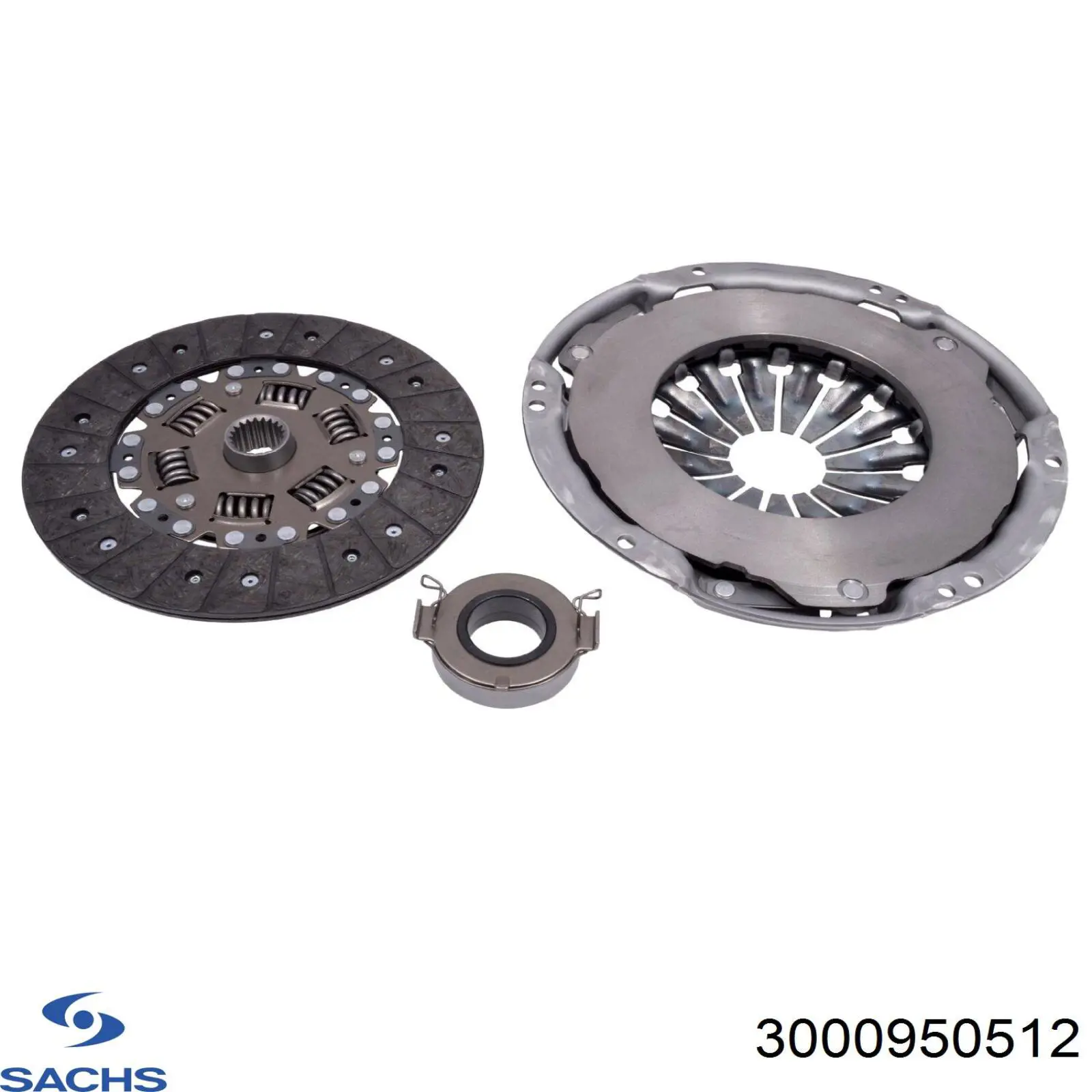 Комплект сцепления (3 части) Sachs 3000950512 цена, от 151.28 USD
