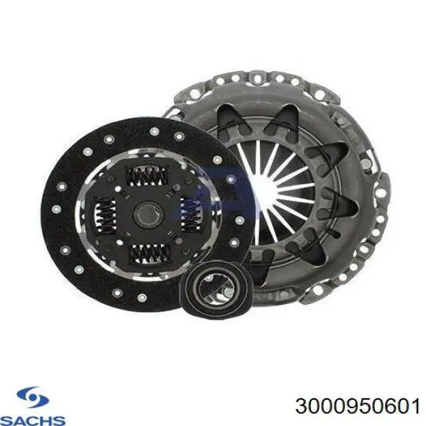 Комплект сцепления (3 части) Sachs 3000950601 цена, от 120.91 USD