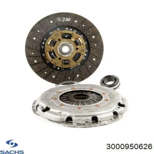 Купить 3000950626 Sachs Комплект сцепления (диск, корзина, подшипник)