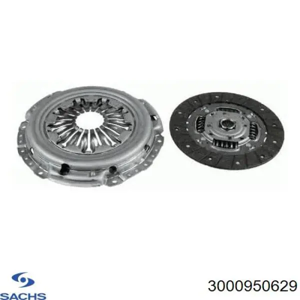 Купить 3000950629 Sachs Комплект сцепления (диск, корзина, подшипник)