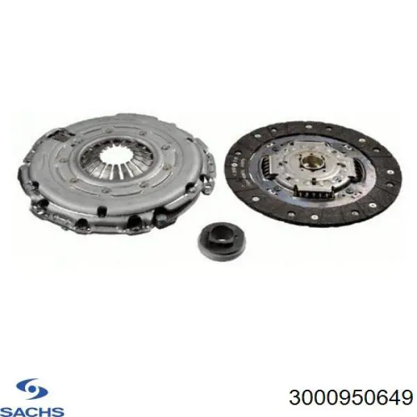Комплект сцепления (3 части) Sachs 3000950649 цена, от 244.54 USD