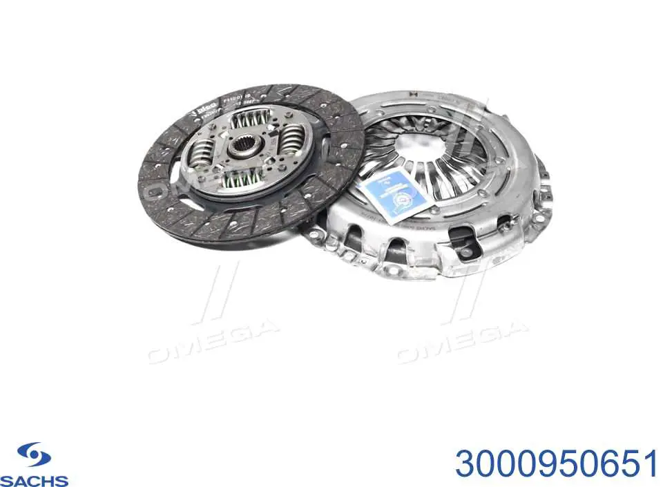 3000950651 Sachs Сцепление в сборе