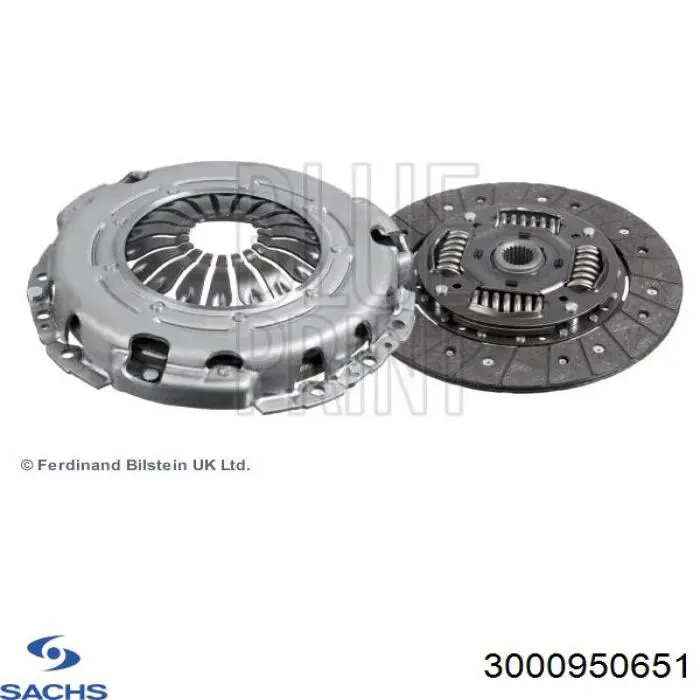 Комплект сцепления (3 части) Sachs 3000950651 цена, от 133.50 USD