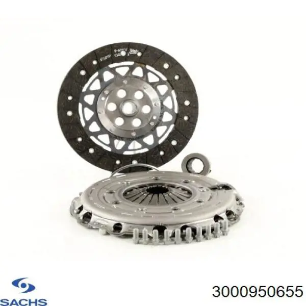 Комплект сцепления (3 части) Sachs 3000950655 цена, от 255.76 USD