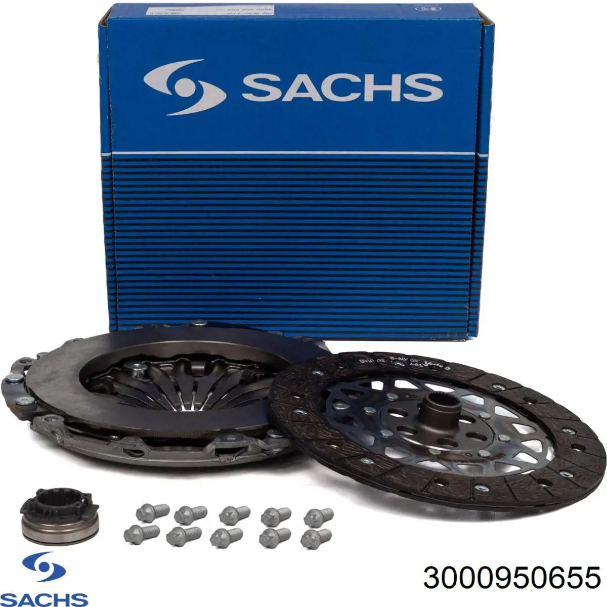 Купить 3000950655 Sachs Комплект сцепления (диск, корзина, подшипник)