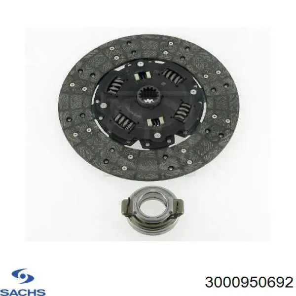 Комплект сцепления (3 части) Sachs 3000950692 цена, от 310.16 USD