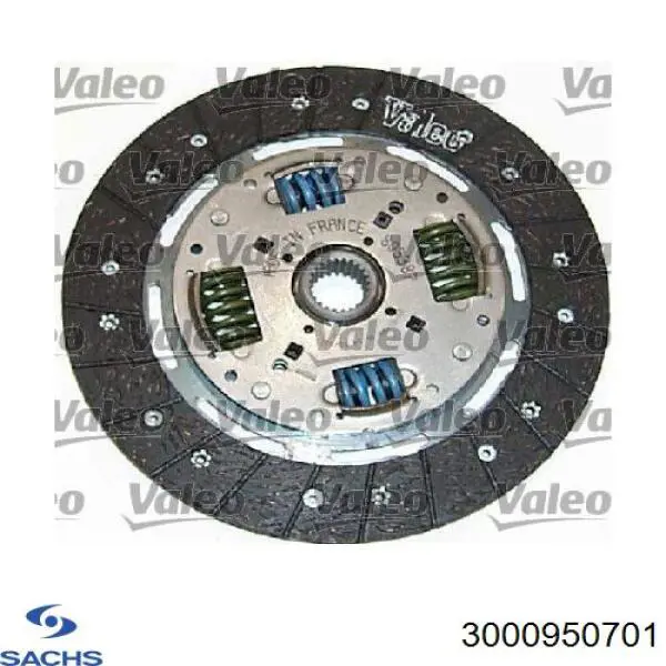 Комплект сцепления (3 части) Sachs 3000950701 цена, от 139.26 USD
