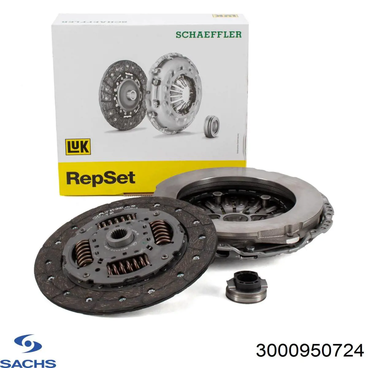 Комплект сцепления (3 части) Sachs 3000950724 цена, от 273.67 USD