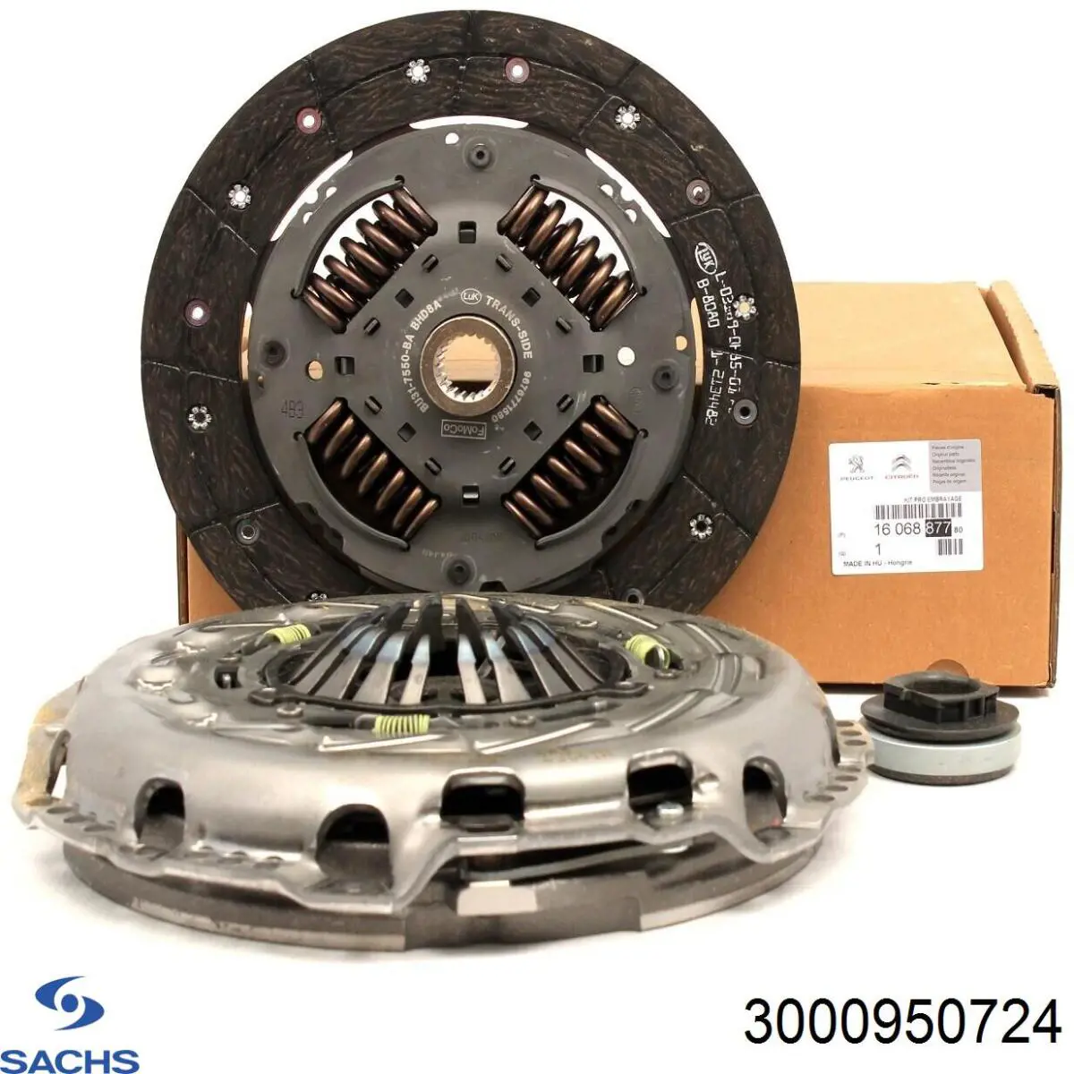 Купить 3000950724 Sachs Комплект сцепления (диск, корзина, подшипник)