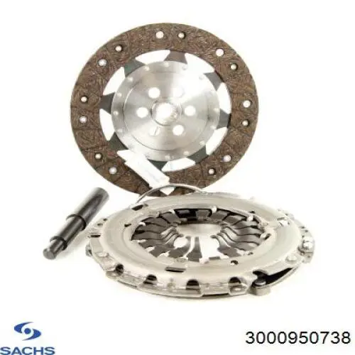 Купить 3000950738 Sachs Комплект сцепления (диск, корзина, подшипник)