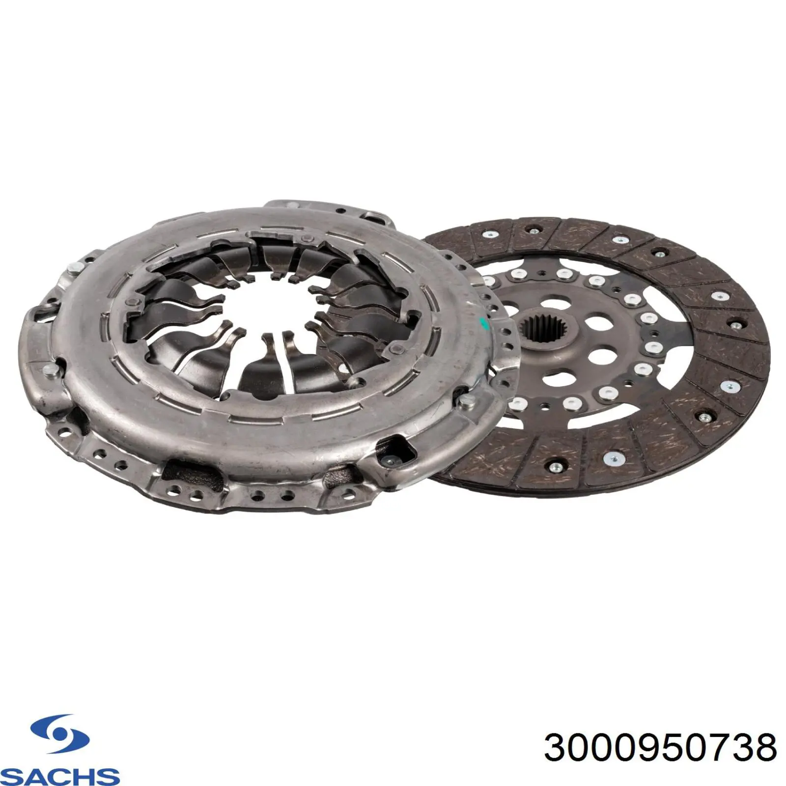 Комплект сцепления (3 части) Sachs 3000950738 цена, от 120.06 USD