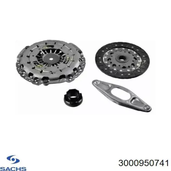 3000950741 Sachs kit de embraiagem (3 peças)