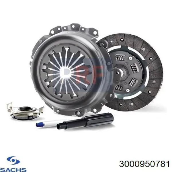 3000950781 Sachs kit de embraiagem (3 peças)