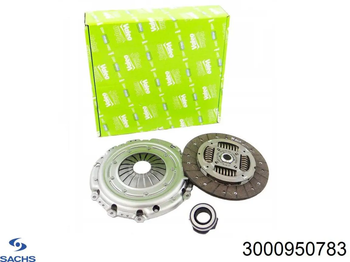 Комплект сцепления (3 части) Sachs 3000950783 цена, от 108.25 USD