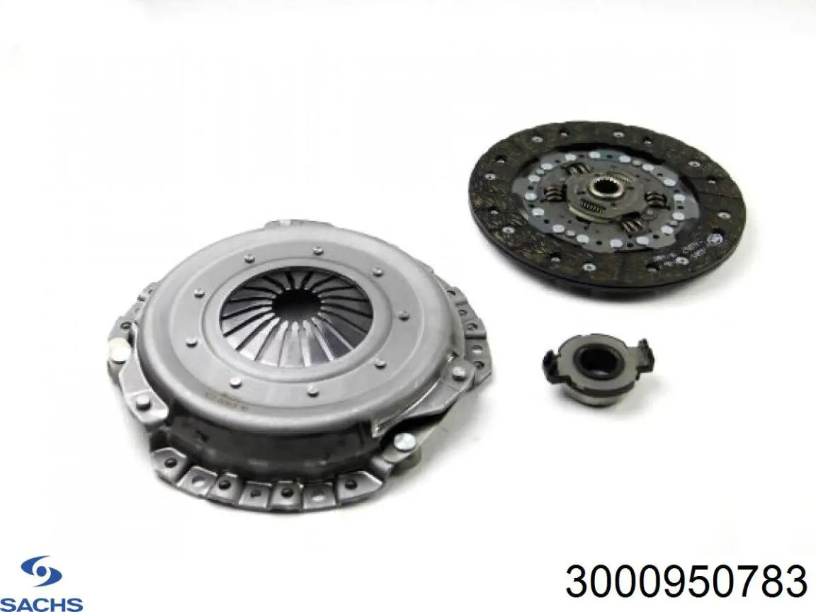 Купить 3000950783 Sachs Комплект сцепления (диск, корзина, подшипник)