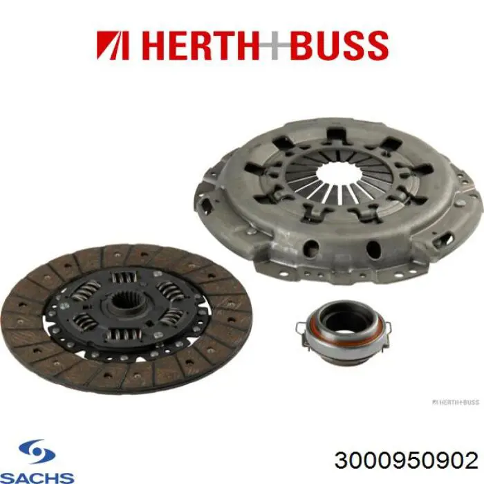 Комплект сцепления (3 части) Sachs 3000950902 цена, от 149.01 USD