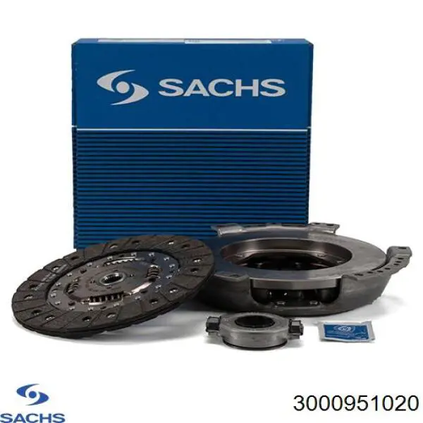 Комплект сцепления (3 части) Sachs 3000951020 цена, от 301.24 USD