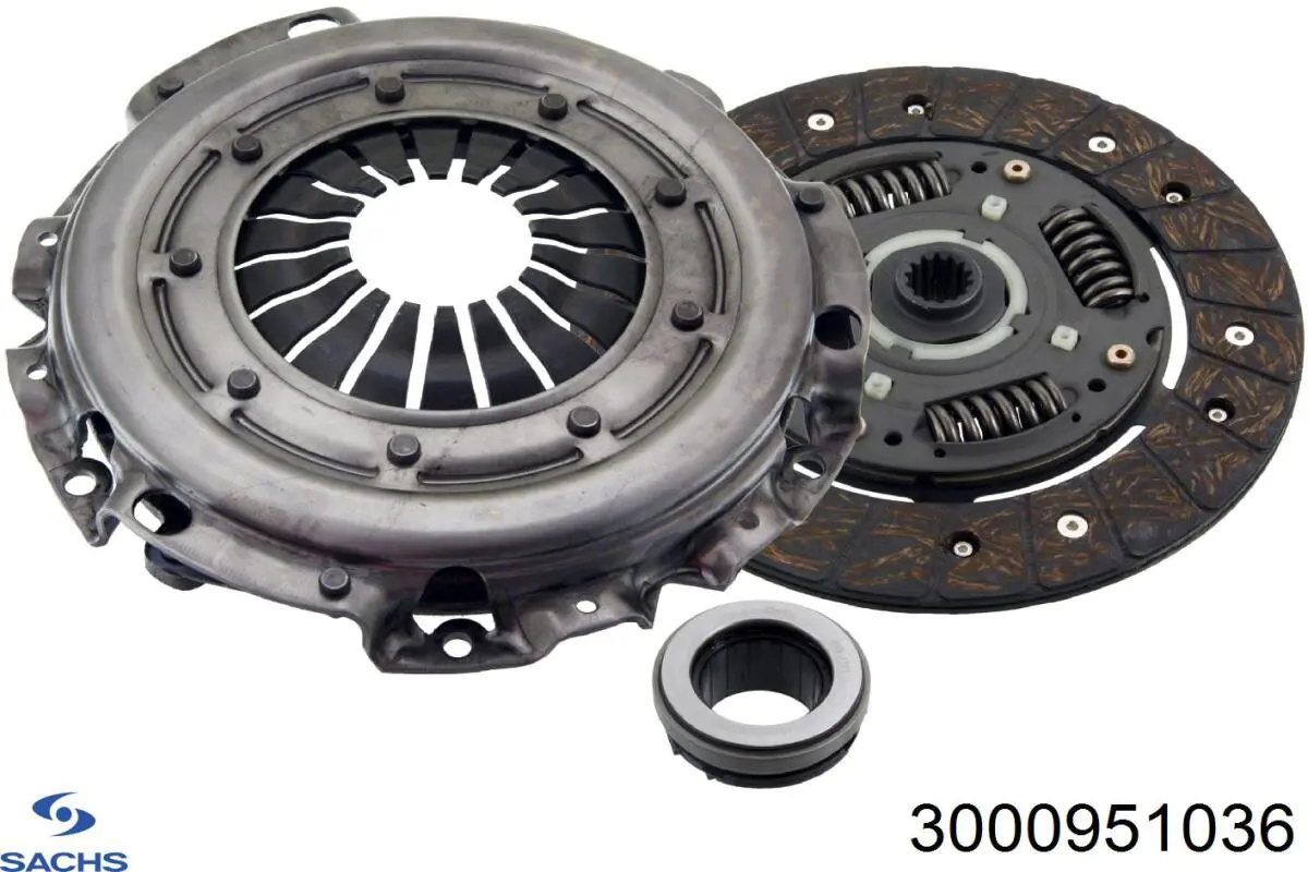 Комплект сцепления (3 части) Opel 1606493 цена, от 65.59 USD