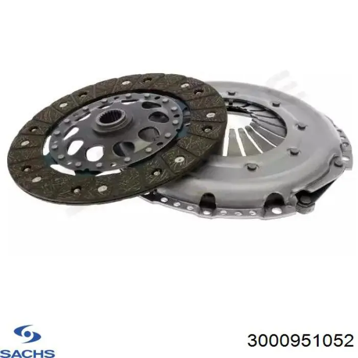 Комплект сцепления (3 части) Sachs 3000951052 цена, от 247.71 USD