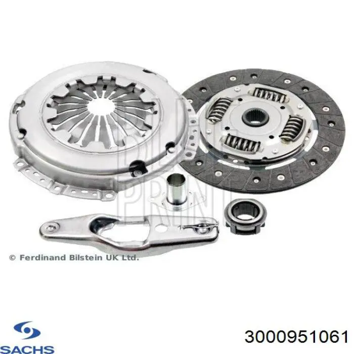 Kit de embraiagem (3 peças) Sachs 3000951061 preço, a partir de 122,91 USD