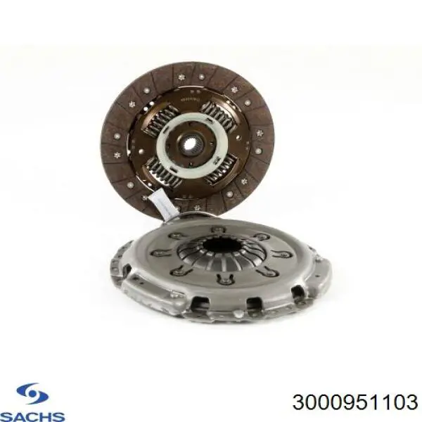 Комплект сцепления (3 части) Sachs 3000951103 цена, от 199.69 USD