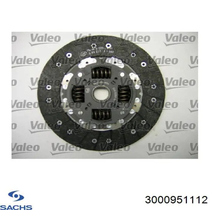 Комплект сцепления (3 части) Sachs 3000951112 цена, от 257.01 USD