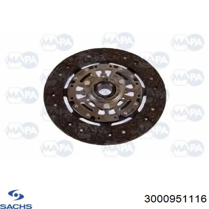 3000951116 Sachs Сцепление в сборе
