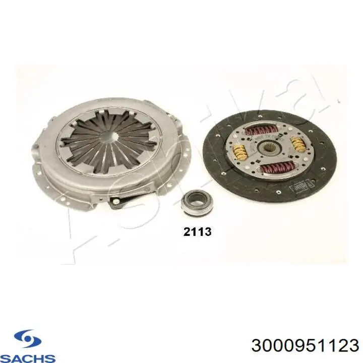 Комплект сцепления (3 части) Sachs 3000951123 цена, от 121.30 USD