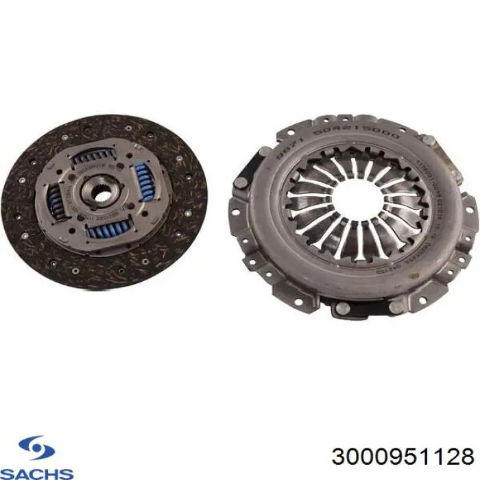 Комплект сцепления (3 части) Sachs 3000951128 цена, от 102.21 USD