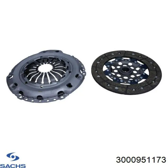Купить 3000951173 Sachs Комплект сцепления (диск, корзина, подшипник)
