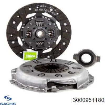 Комплект сцепления (3 части) Sachs 3000951180 цена, от 122.89 USD