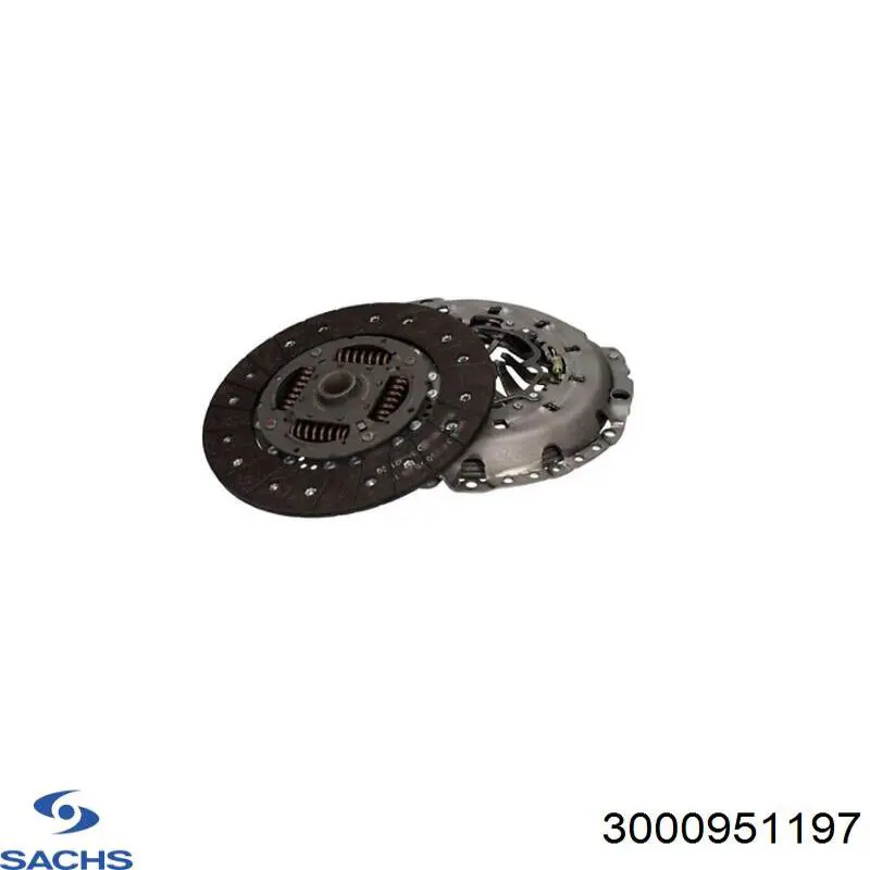 Купить 3000951197 Sachs Комплект сцепления (диск, корзина, подшипник)