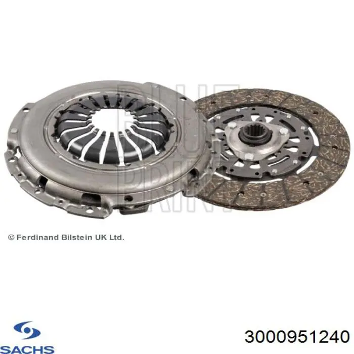 Комплект сцепления (3 части) Sachs 3000951240 цена, от 182.47 USD