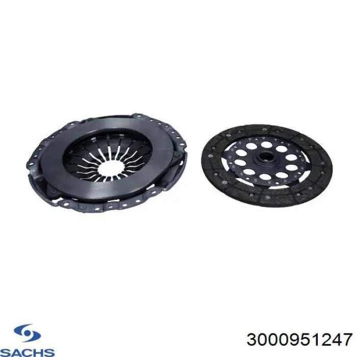 Комплект сцепления (3 части) Sachs 3000951247 цена, от 204.79 USD