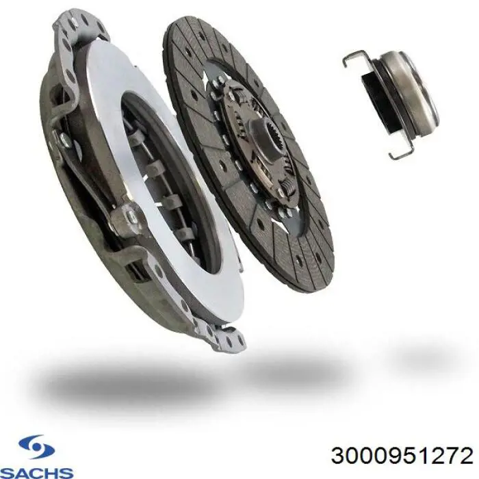 Комплект сцепления (3 части) Sachs 3000951272 цена, от 178.89 USD
