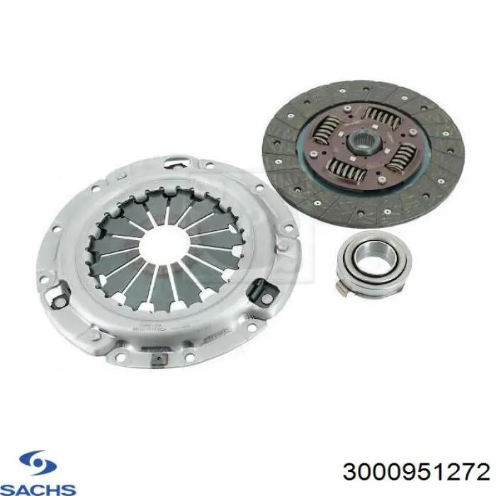 Купить 3000951272 Sachs Комплект сцепления (диск, корзина, подшипник)
