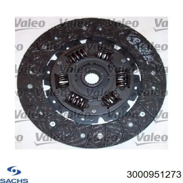 3000951273 Sachs Сцепление в сборе