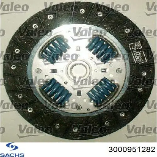 Комплект сцепления (3 части) Sachs 3000951282 цена, от 322.67 USD