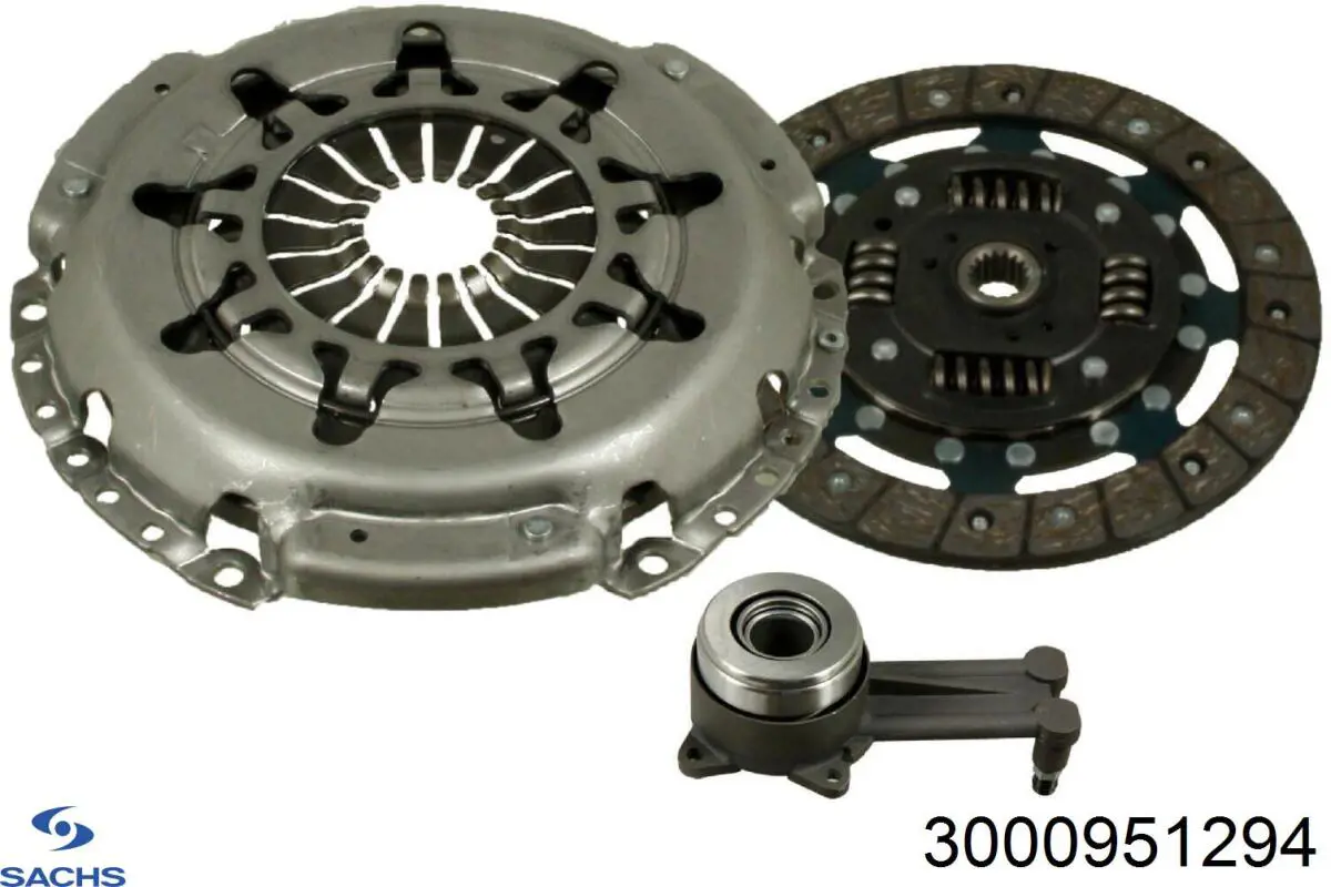 Комплект сцепления (3 части) Ford 1422565 цена, от 143.34 USD