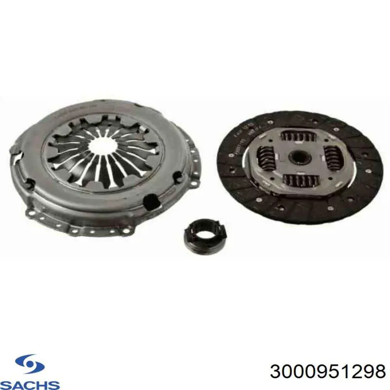 3000951298 Sachs Сцепление в сборе