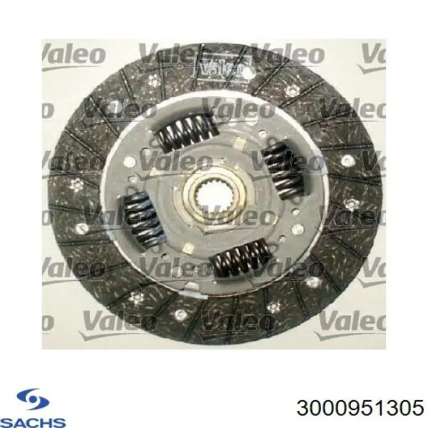 Купить 3000951305 Sachs Комплект сцепления (диск, корзина, подшипник)