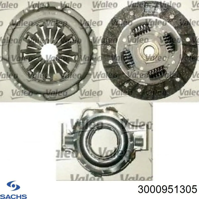 3000951305 Sachs Сцепление в сборе