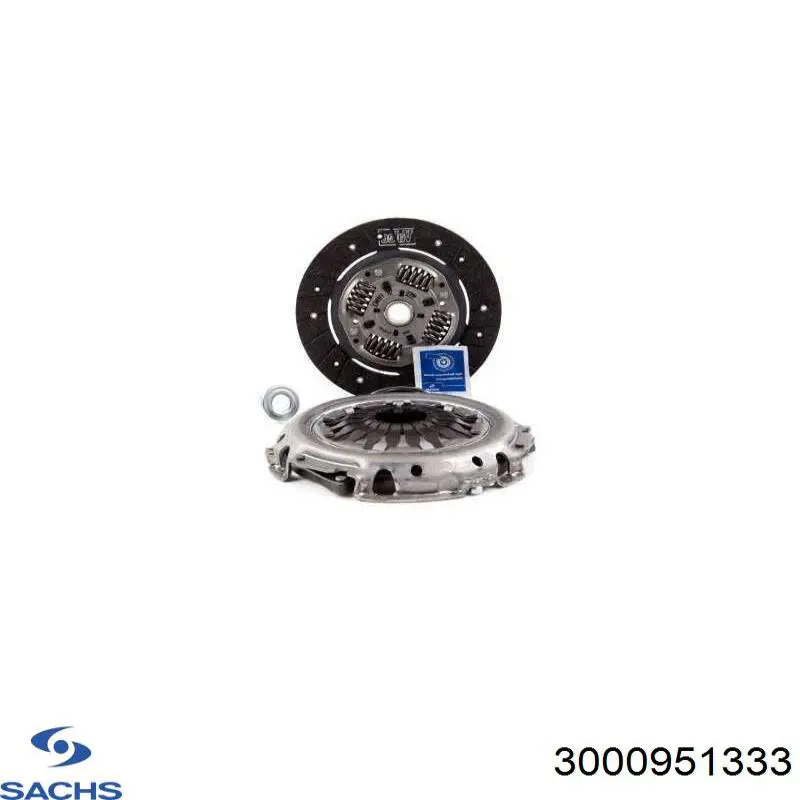 Комплект сцепления (3 части) Sachs 3000951333 цена, от 136.90 USD