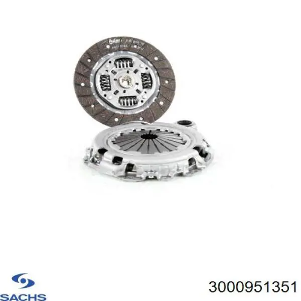 Купить 3000951351 Sachs Комплект сцепления (диск, корзина, подшипник)