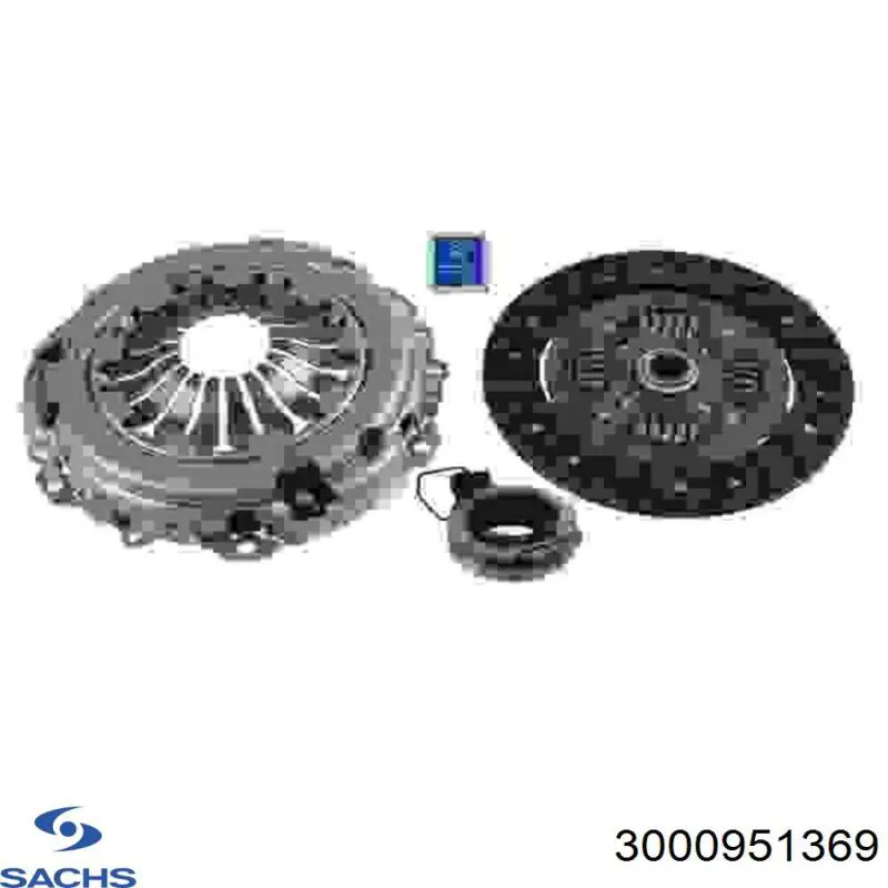 3000951369 Sachs Сцепление в сборе