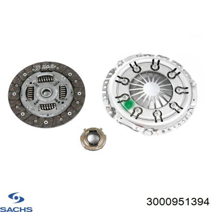 Комплект сцепления (3 части) Sachs 3000951394 цена, от 101.13 USD