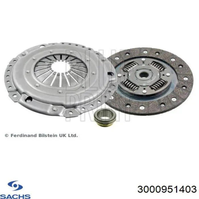 Купить 3000951403 Sachs Комплект сцепления (диск, корзина, подшипник)