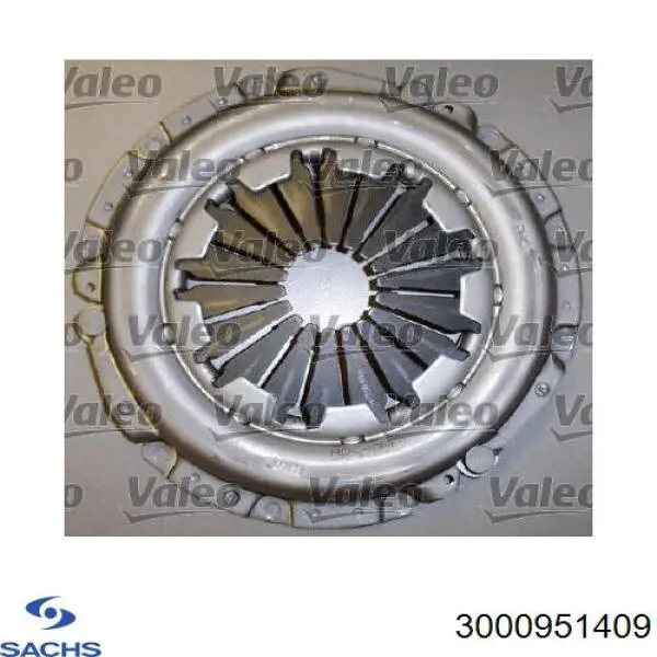 Комплект сцепления (3 части) Sachs 3000951409 цена, от 125.35 USD