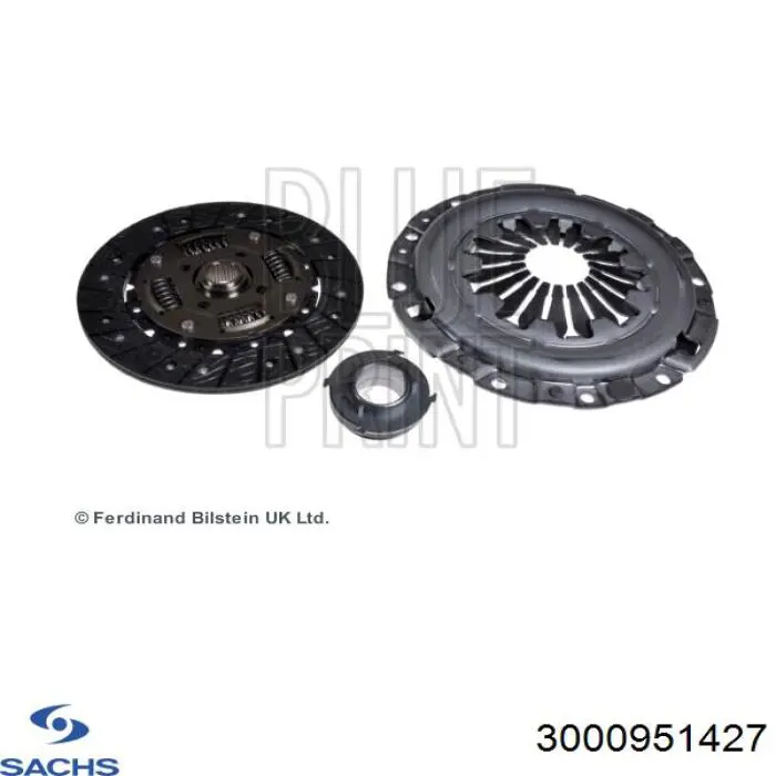 Купить 3000951427 Sachs Комплект сцепления (диск, корзина, подшипник)